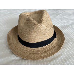 HAT - Unisex Paper Fedora (woven like Straw) NWT Summer Beach  Light & Easy